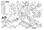 Bosch 3 601 E7A 960 GKS 85 G Circular hand saw Spare Parts